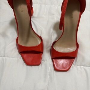 Aldo Vibrant Red Women's Heels